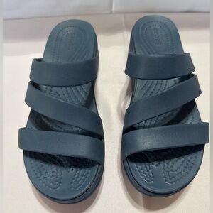 Crocs Monterey Strappy Wedge Women’s Sandal